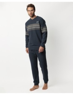 MAGNIFIC Pijama Manga Larga Magno para Hombre | MrDandy