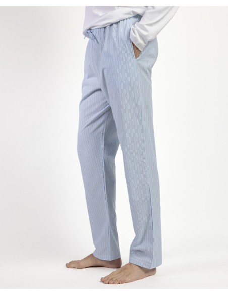 HOME Pantalón Largo Popelín Home Compact para | MrDandy