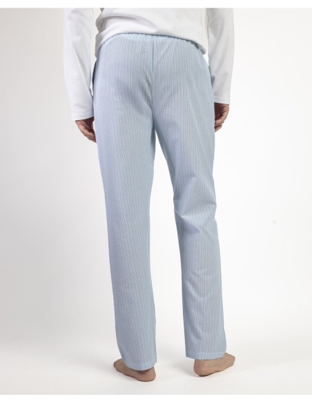 HOME Pantalón Largo Popelín Home Compact para | MrDandy