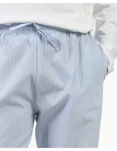 HOME Pantalón Largo Popelín Home Compact para | MrDandy