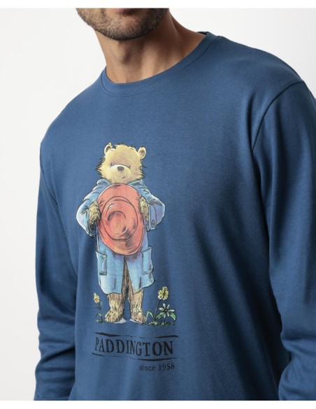 Pijama Manga Larga Watercolor para Hombre | MrDandy