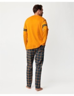 Pijama Manga Larga Square para Hombre | MrDandy 2