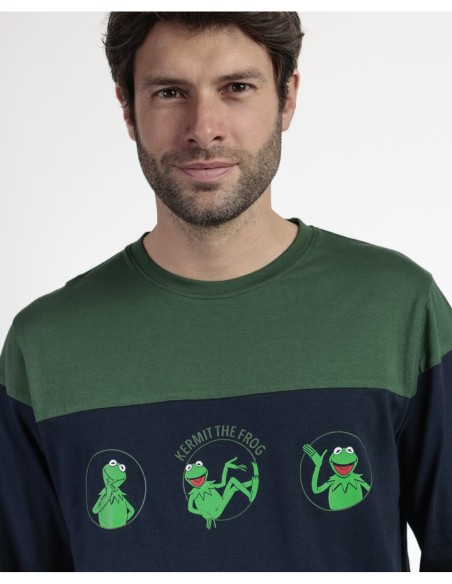 MUPPETS Pijama Manga Larga Kermit The Frog | MrDandy