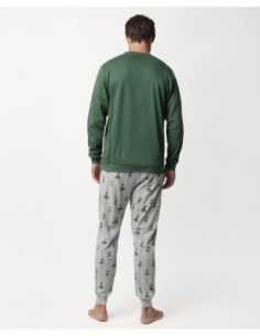 Pijama Manga Larga Puppet Boy para Hombre | MrDandy 2