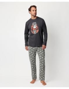 Pijama Manga Larga Nightmare para Hombre | MrDandy