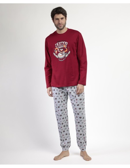 MUPPETS Pijama Manga Larga Animal Drumer para | MrDandy