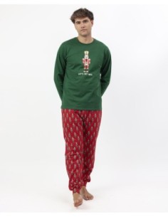 Pijama Manga Larga Nutcracker para Hombre | MrDandy