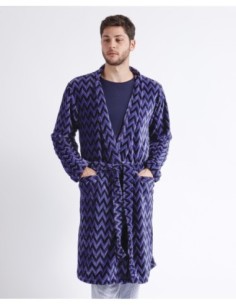 Bata Manga Larga Navy Arrows para Hombre | MrDandy