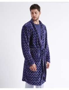 Bata Manga Larga Navy Arrows para Hombre | MrDandy 2