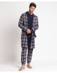 Bata Manga Larga Calentita Sober para Hombre | MrDandy