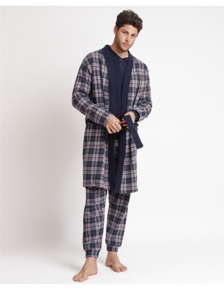 Bata Manga Larga Calentita Sober para Hombre | MrDandy