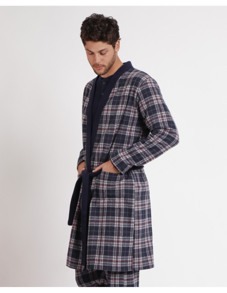 Bata Manga Larga Calentita Sober para Hombre | MrDandy