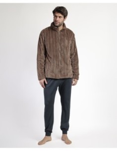 Bata Manga Larga Calentita Cinnamon para | MrDandy