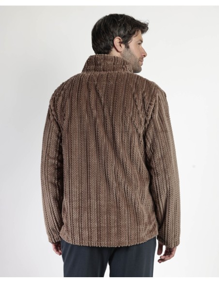 Bata Manga Larga Calentita Cinnamon para | MrDandy