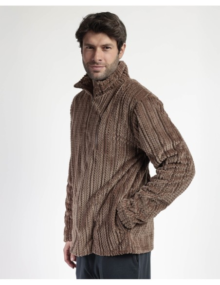 Bata Manga Larga Calentita Cinnamon para | MrDandy