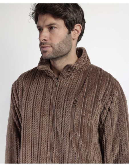 Bata Manga Larga Calentita Cinnamon para | MrDandy