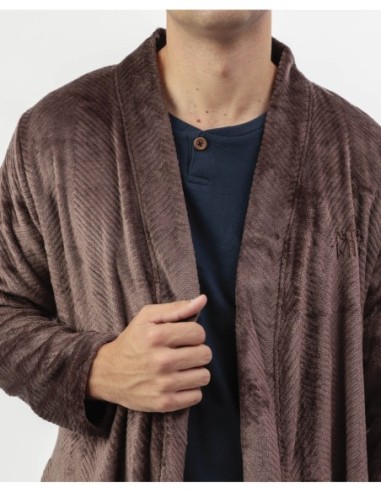 Bata Manga Larga Calentita Spiga para Hombre | MrDandy