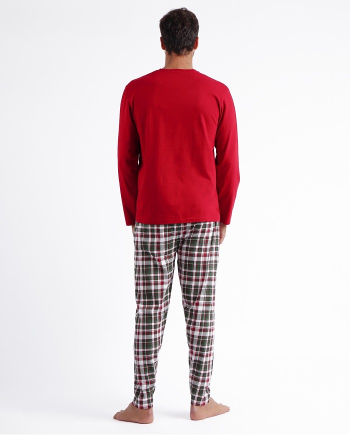 Pijama Manga Larga Christmas Nature para | Lovehomewear