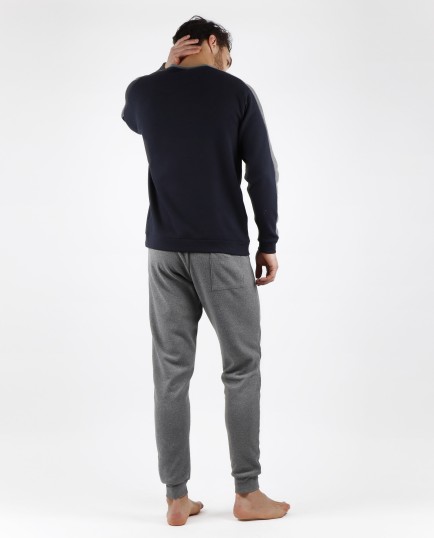 MAGNIFIC Pijama Manga Larga Solid para Hombre | Lovehomewear 2