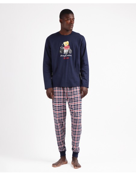 Pijama Manga Larga Bear para Hombre | Lovehomewear