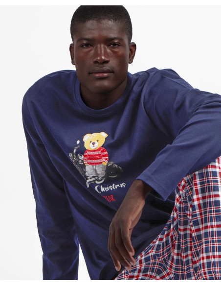 Pijama Manga Larga Bear para Hombre | Lovehomewear