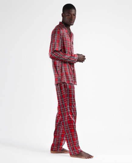 Pijama Manga Larga Abierto Scottish Fashion | Lovehomewear 2