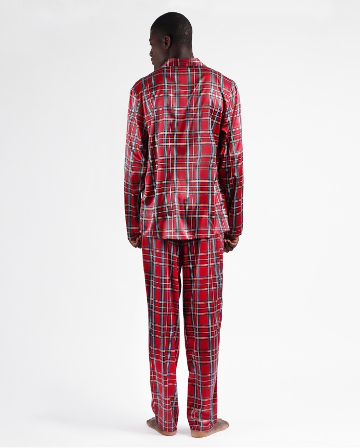 Pijama Manga Larga Abierto Scottish Fashion | Lovehomewear