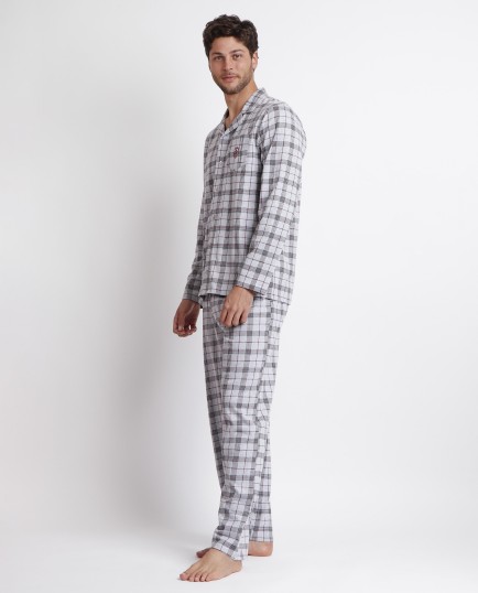 Pijama Abierto Manga Larga Garnet Style para | Lovehomewear 2