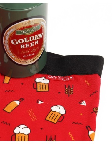 Calzoncillo/Boxer Cerveza Bote Metal Regalo | MrDandy