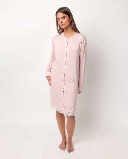 Camisola Abierta Manga Larga Abierta Hearts | Lovehomewear