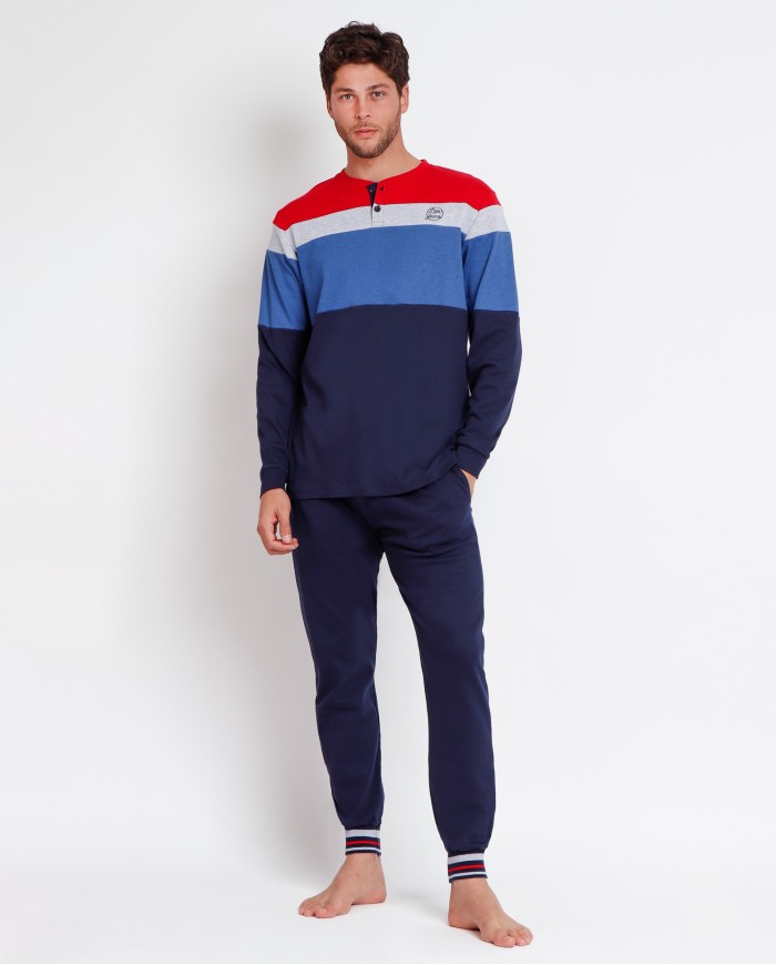 Pijama Manga Larga Division para Hombre | Lovehomewear
