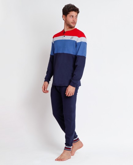 Pijama Manga Larga Division para Hombre | Lovehomewear 2