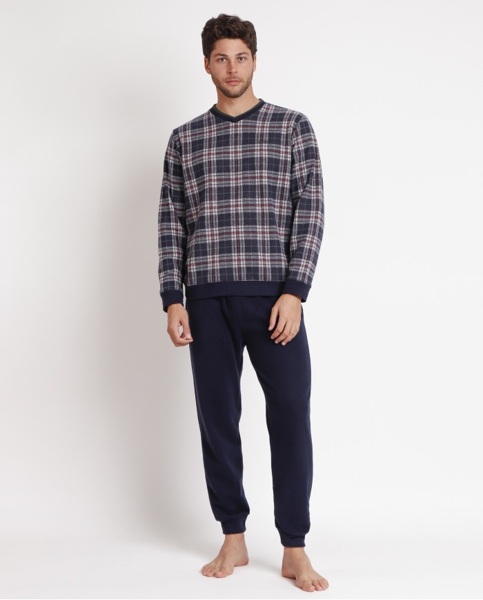 Pijama Manga Larga Sober para Hombre | Lovehomewear