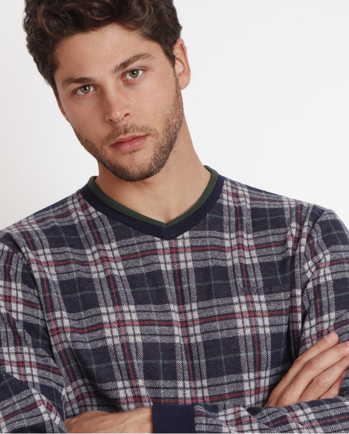 Pijama Manga Larga Sober para Hombre | Lovehomewear