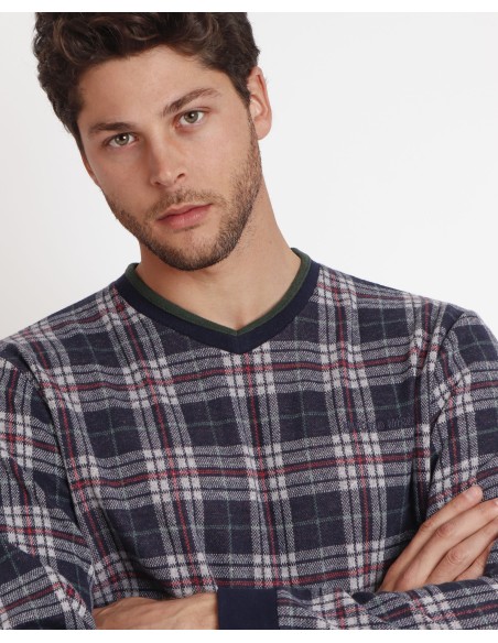 Pijama Manga Larga Sober para Hombre | Lovehomewear