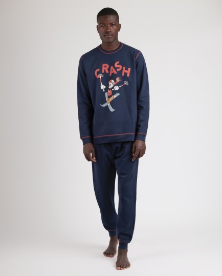 Pijama Manga Larga Felpa Winter Club para | Lovehomewear