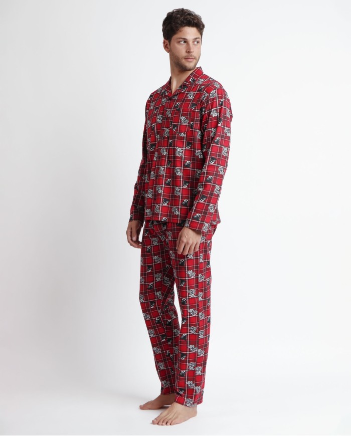 Pijama Abierto Manga Larga Punk Vader para | Lovehomewear