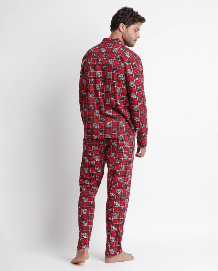 Pijama Abierto Manga Larga Punk Vader para | Lovehomewear