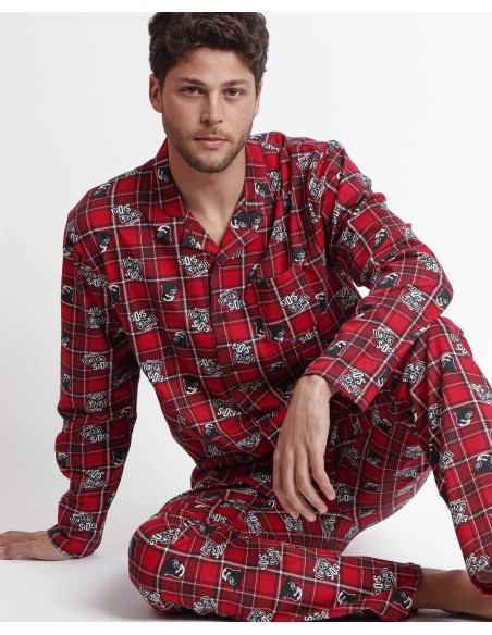 Pijama Abierto Manga Larga Punk Vader para | Lovehomewear