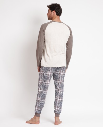 Pijama Manga Larga Boston para Hombre | Lovehomewear 2