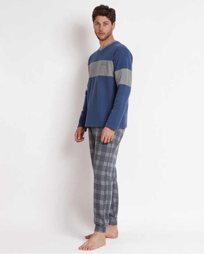 MAGNIFIC Pijama Manga Larga Saxony para | Lovehomewear