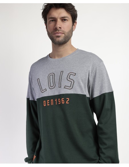 Pijama Manga Larga Piezas Den1962 para Hombre | Lovehomewear