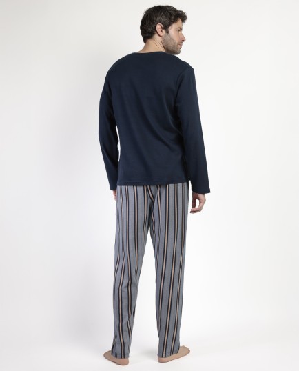 Pijama Manga Larga Tapeta Pointe para Hombre | Lovehomewear 2