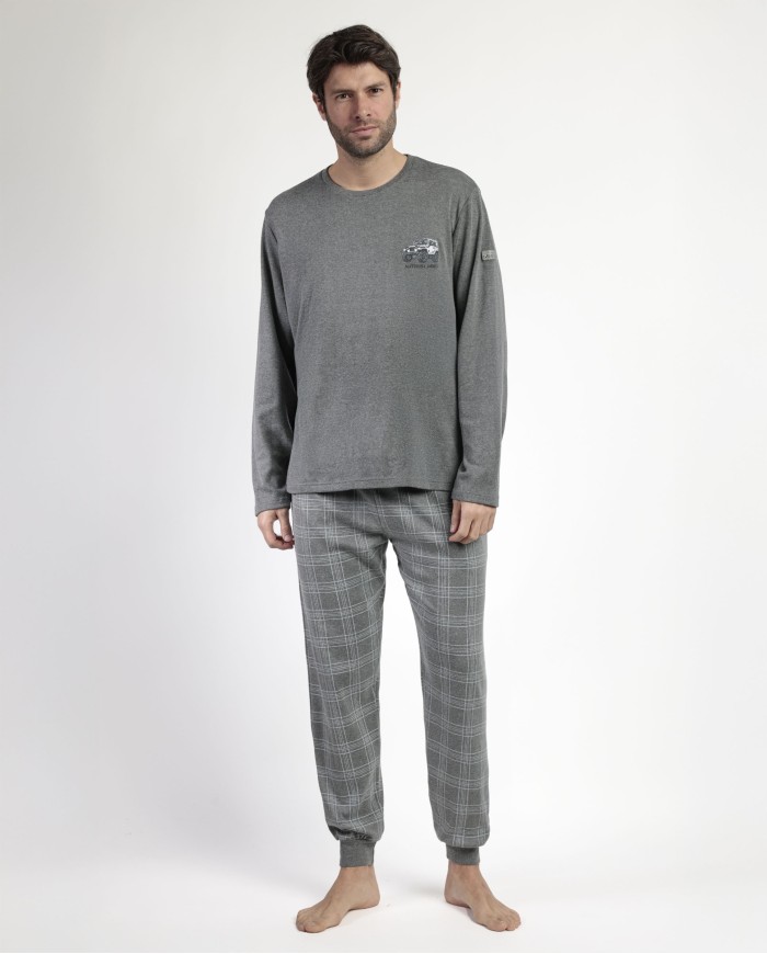 Pijama Manga Larga Suv para Hombre | Lovehomewear