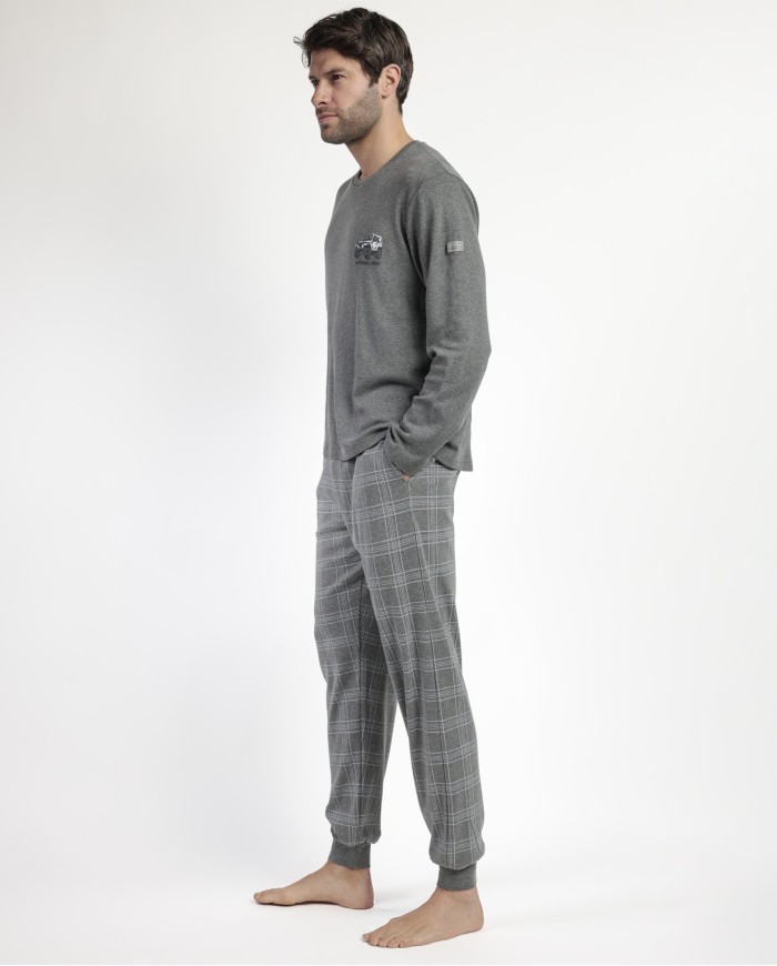 Pijama Manga Larga Suv para Hombre | Lovehomewear