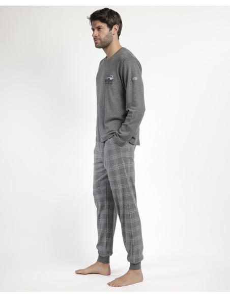 Pijama Manga Larga Suv para Hombre | Lovehomewear