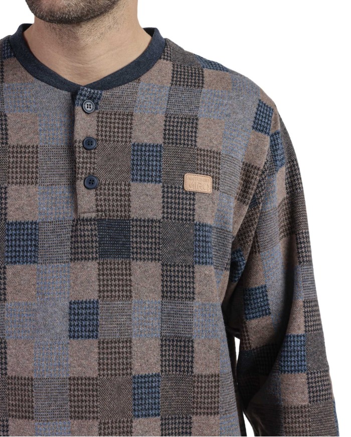 Pijama Manga Larga Tapeta Rectangles para | Lovehomewear