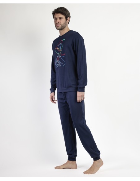 Pijama Manga Larga Donald Ok para Hombre | Lovehomewear