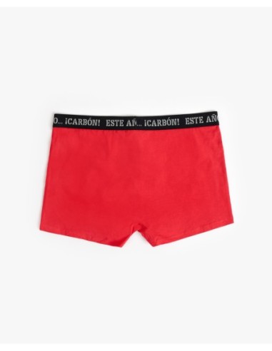 Calzoncillo/Boxer Este Año Carbón para Hombre | MrDandy