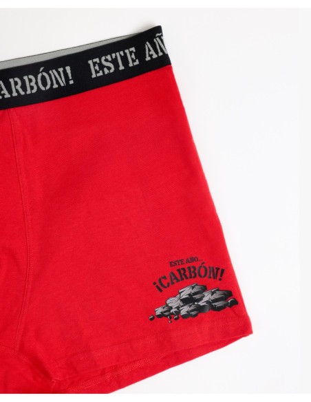 Calzoncillo/Boxer Este Año Carbón para Hombre | MrDandy